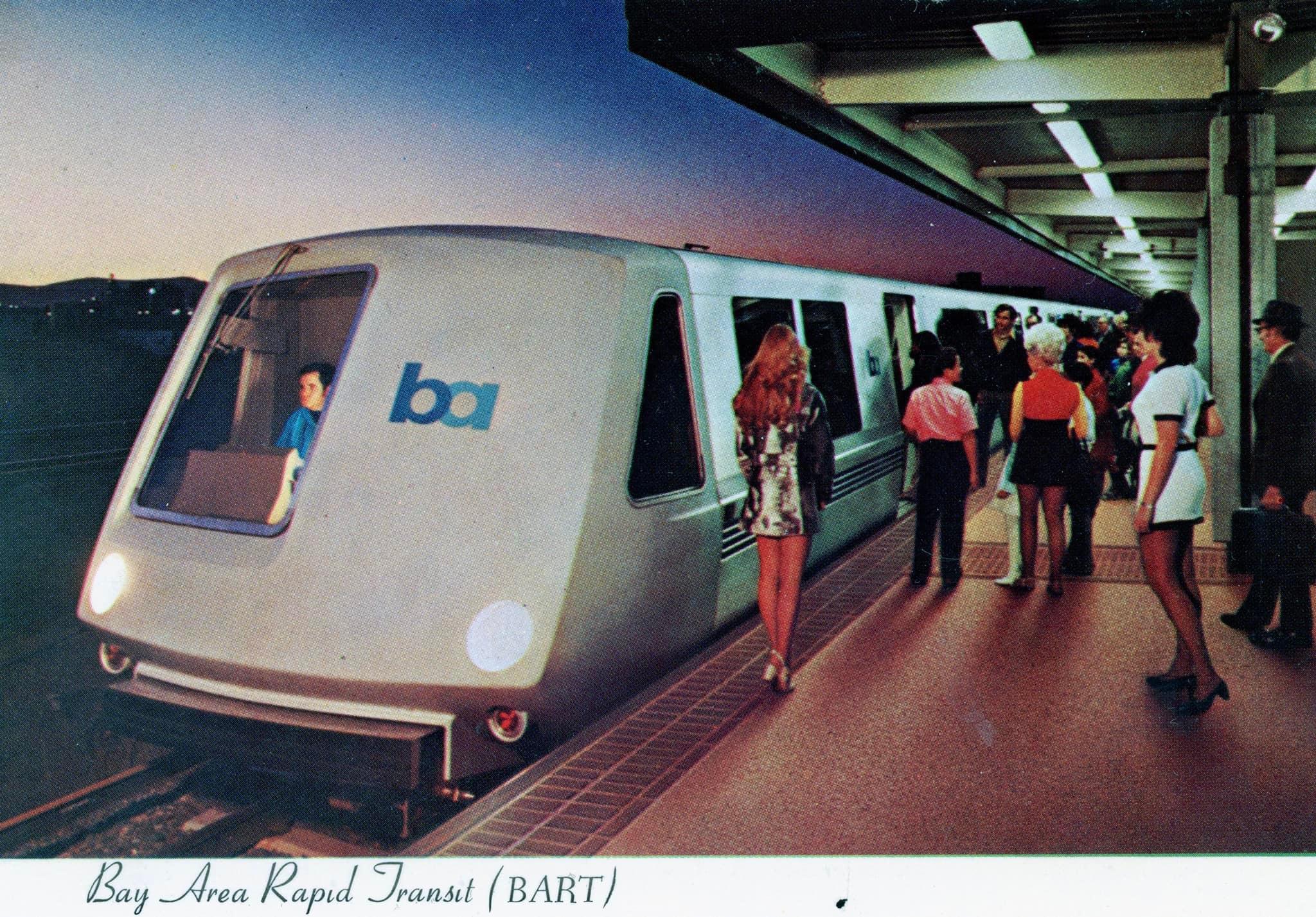 1972 postcard for the BART Train in San Francisco, CA.jpg