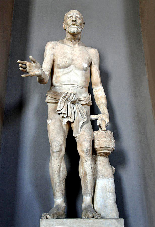 Roman marble statue of an old fisherman. 2nd-3rd century AD.jpg