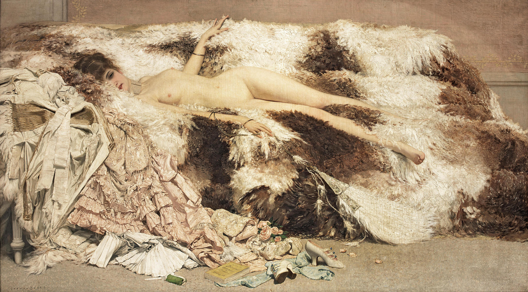 Jan van Beers - Après le bal, (After the Ball) (c.1886).png