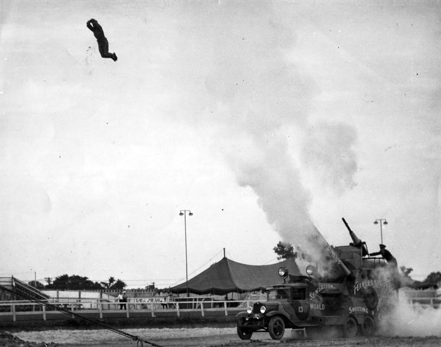 Human cannonball. 1930's.jpg