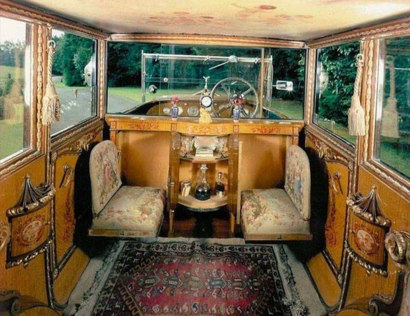 The inside of a 1926 Rolls Royce.jpg