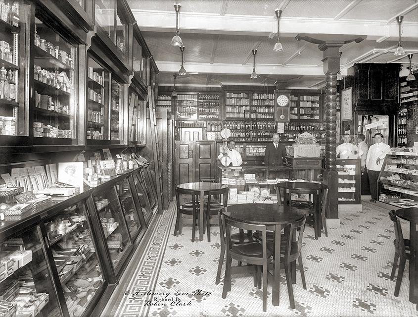NYC Drug Store. Photo taken some time in the 1920s.jpg