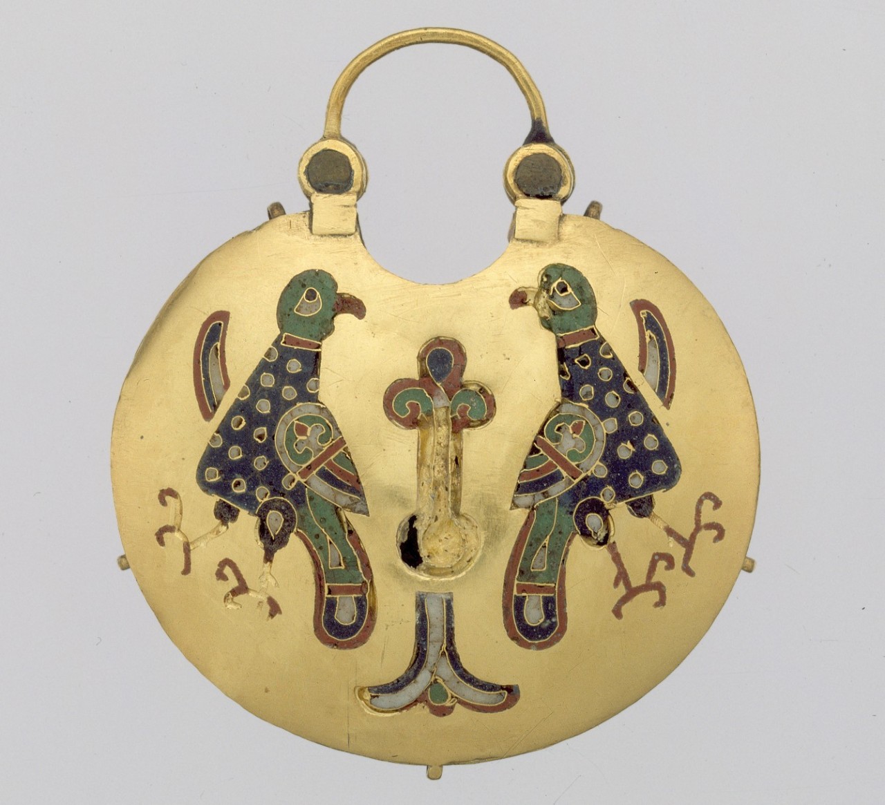 Gold pendant, circa 1000 - 1200. From Kievan Rus', a realm of the Slavic peoples of Eastern and Northern Europe. The Metropolitan Museum of Art.jpg