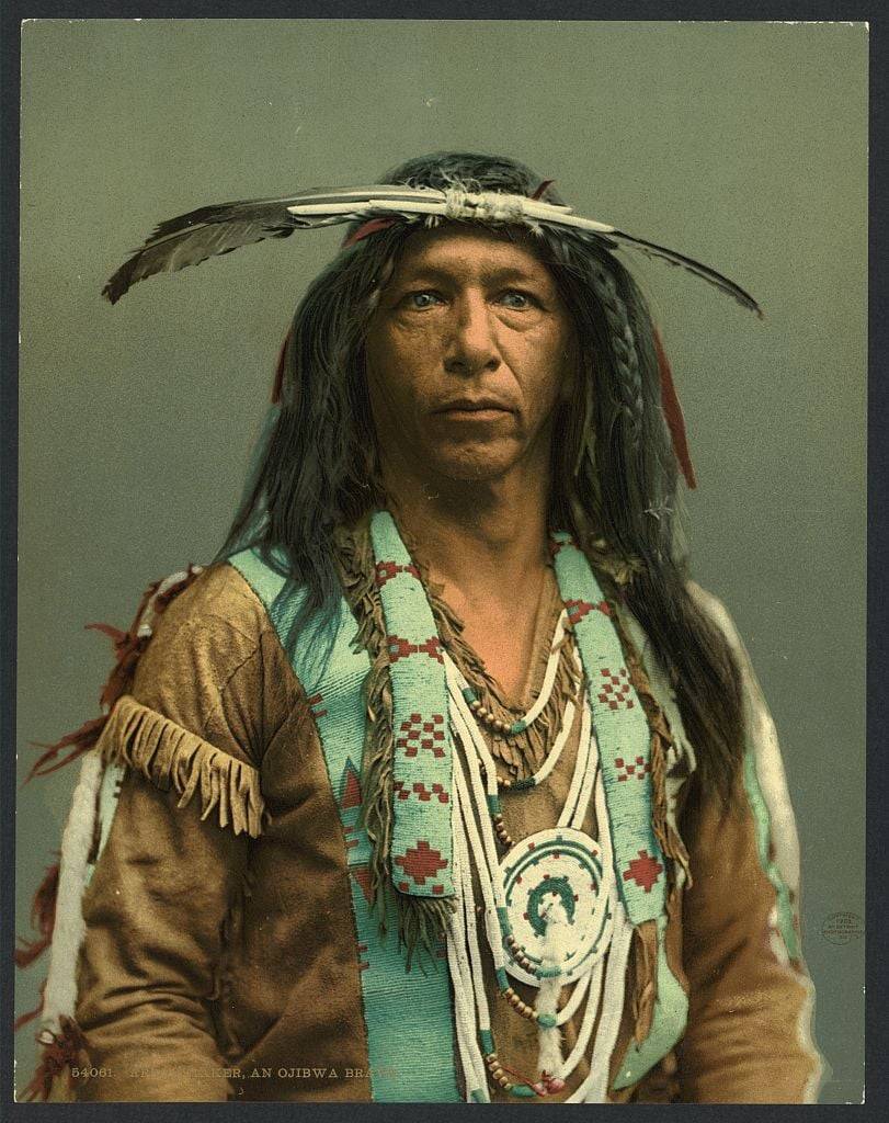 'Arrowmaker', Ojibwe, taken in 1903.jpg