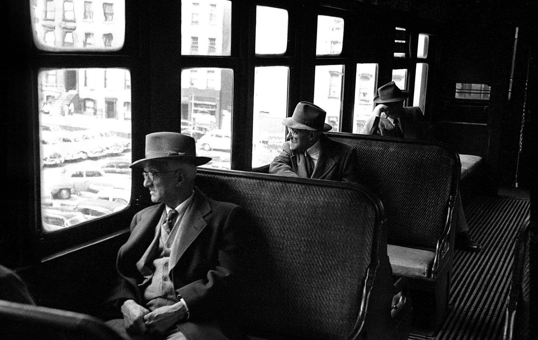 Third Avenue El Train (NYC), Early 1950s. Photo - Vivian Cherry.jpg