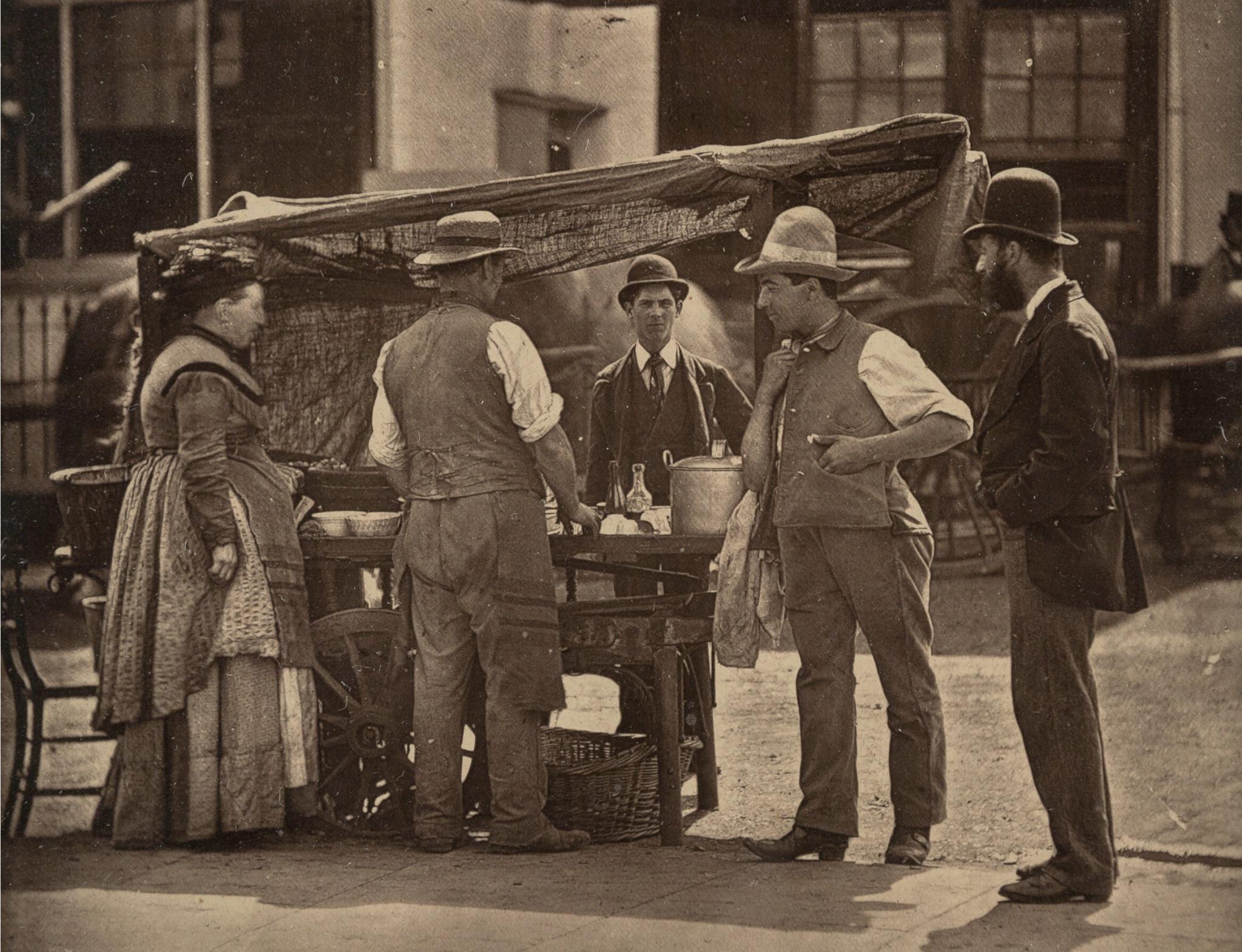 The Seller of Shellfish, circa 1877. Photo by John Thomson.jpg