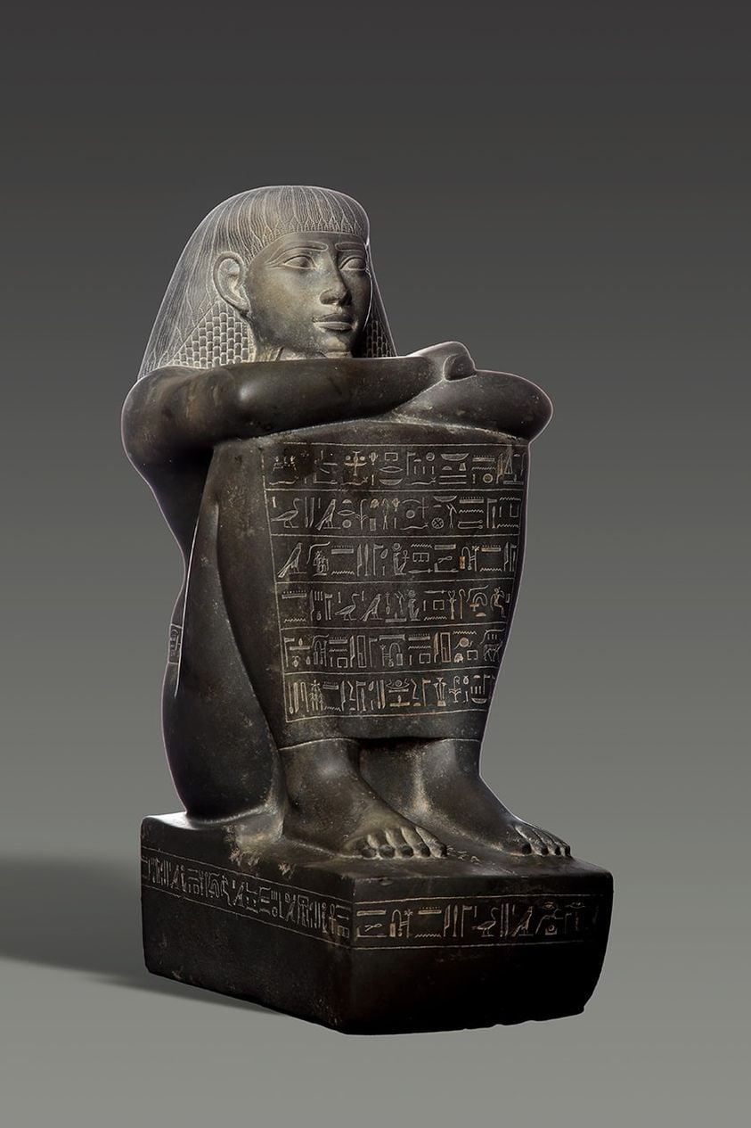 Block Statue of Hor, Son of Ankhkhonsu - 664-525 BC - Egypt.jpg