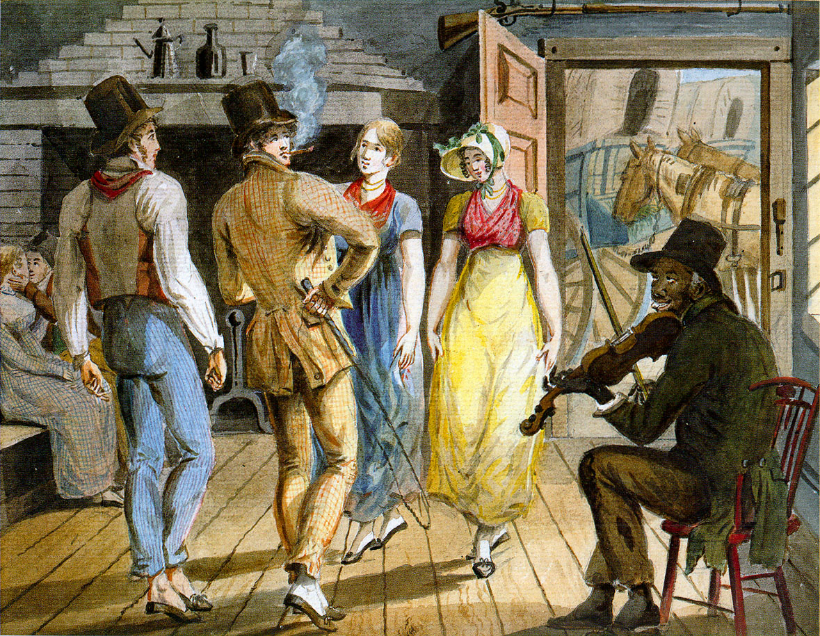 1812.Павел Свиньин.Merrymaking-wayside-inn-USA.jpg