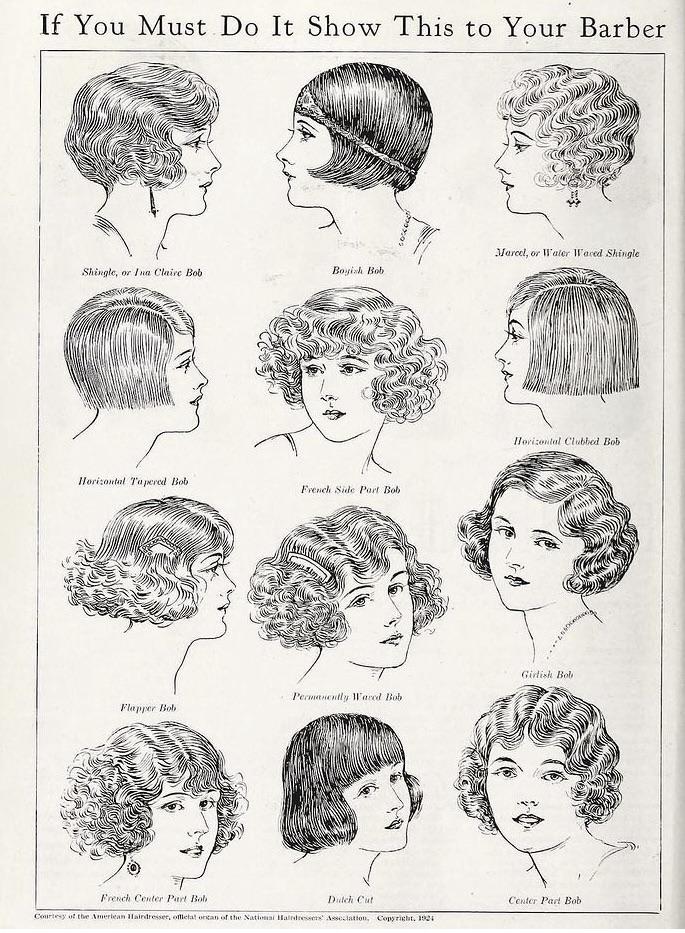 Guide to bob hairstyles, begrudgingly published by the National Hairdressers’ Association (1924).jpg