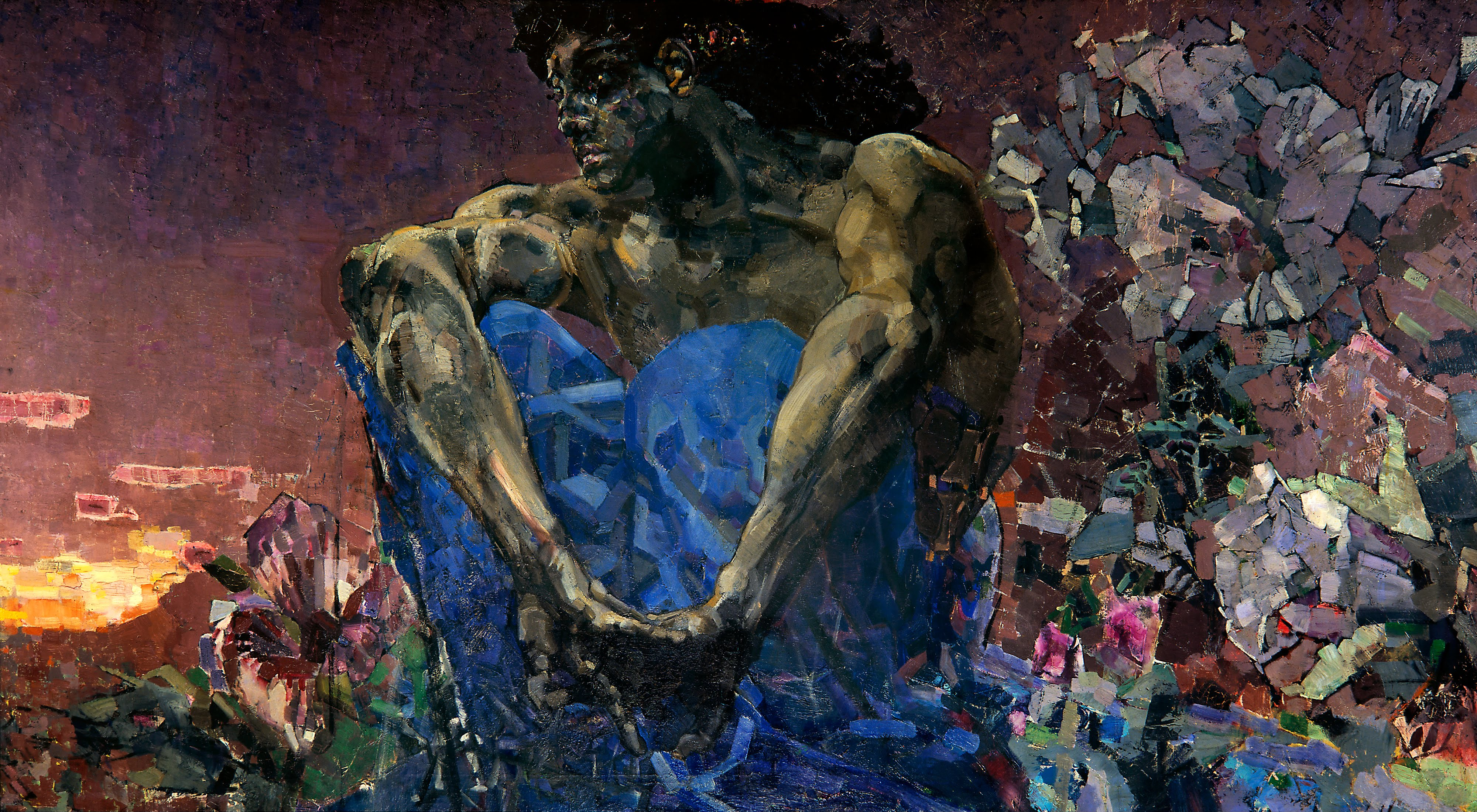 Mikhail Vrubel - The Demon Seated - 1890.jpg