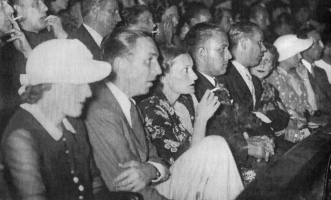 Lillian Disney, Walt Disney, Edda Ciano Mussolini, Galeazzo Ciano. Roma,1935.jpg