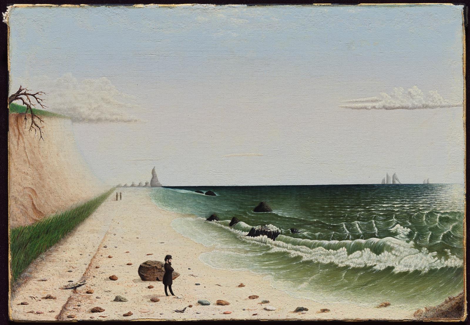 Unidentified American artist — Meditation by the Sea (early 1860s).jpg