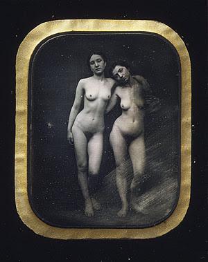 Earliest known photograph of naked women, circa 1850.jpg