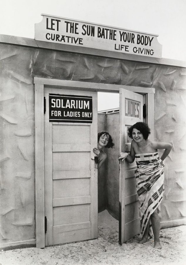 Solarium for Ladies Only, St. Petersburg, Florida, c.1929.jpg