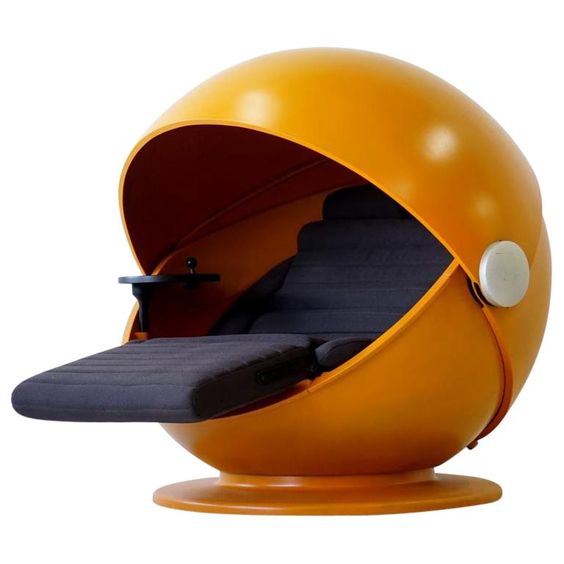 The Rosenthal Sunball Chair designed by Herbert Selldorf and Gunter Ferdinand Ris, first produced in 1969.jpg