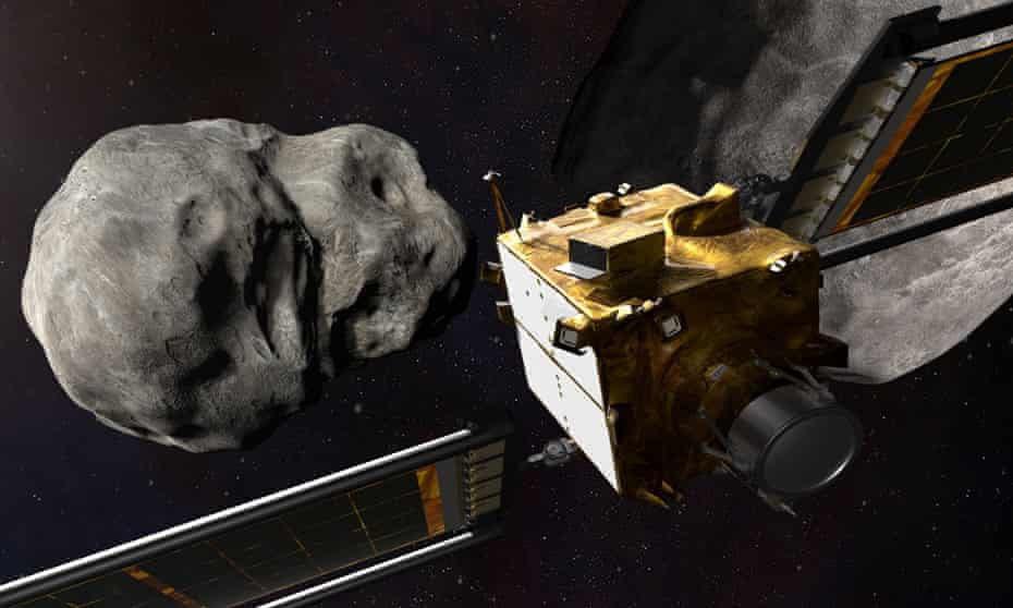 Nasa to crash $330m spacecraft DART into asteroid Dimorphos to see if impact can alter course.jpg
