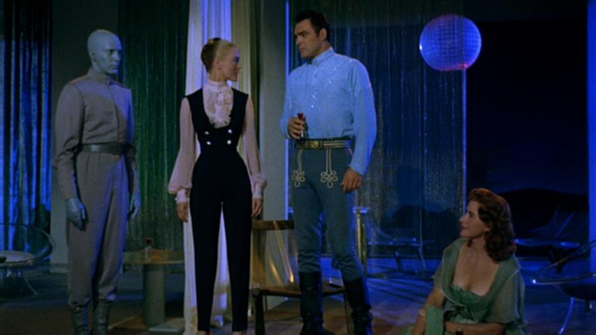 David Cross, Erica Elliott, Frances McCann, and Don Megowan in 'The Creation of the Humanoids' - 1962.jpg