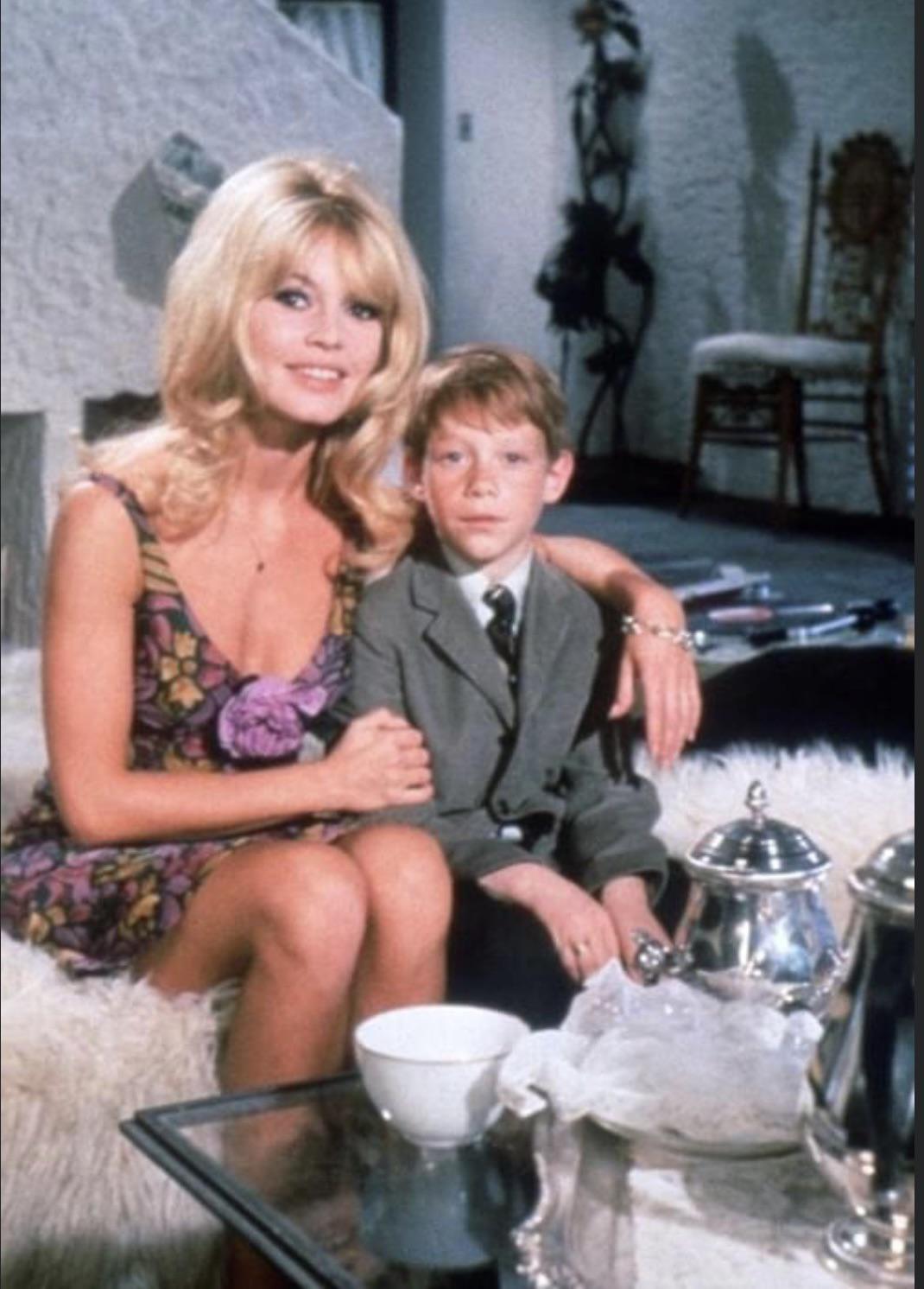 Brigitt Bardot and Bill Mumy, 1965.jpg