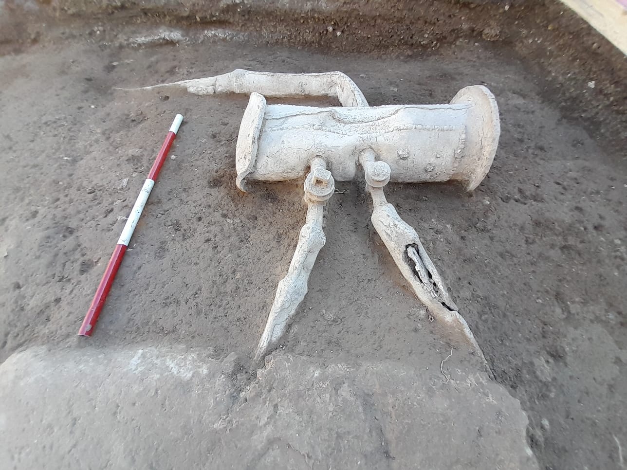 Part of ancient Roman water system found in Stabiae, near Pompeii, Italy.jpg