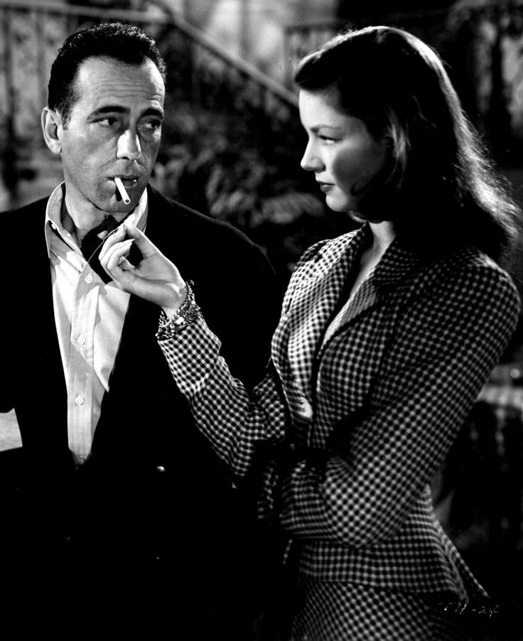 1944 Humphrey Bogart & Lauren Bacall.jpg