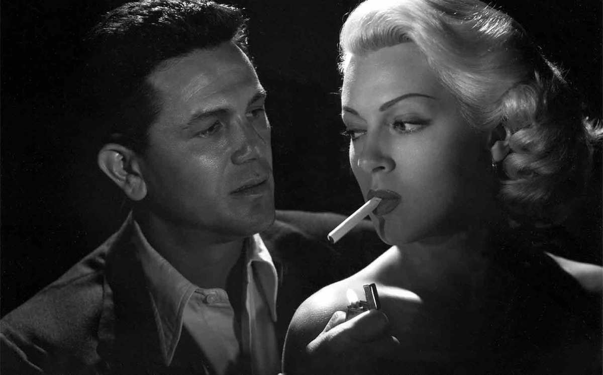 John Garfield and Lana Turner in The Postman Always Rings Twice 1946.jpg