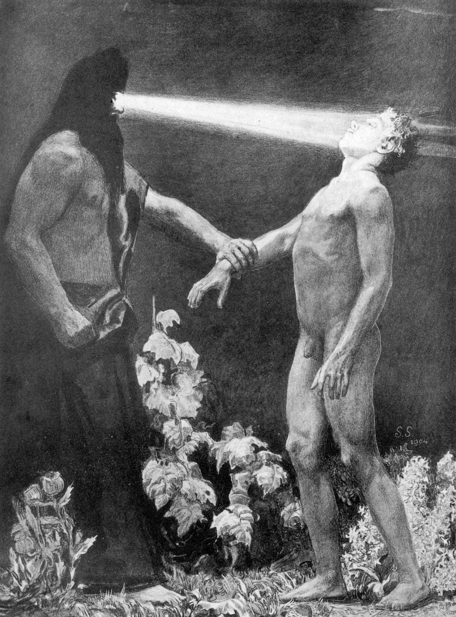 Sascha Schneider, Hypnosis, 1904.jpg