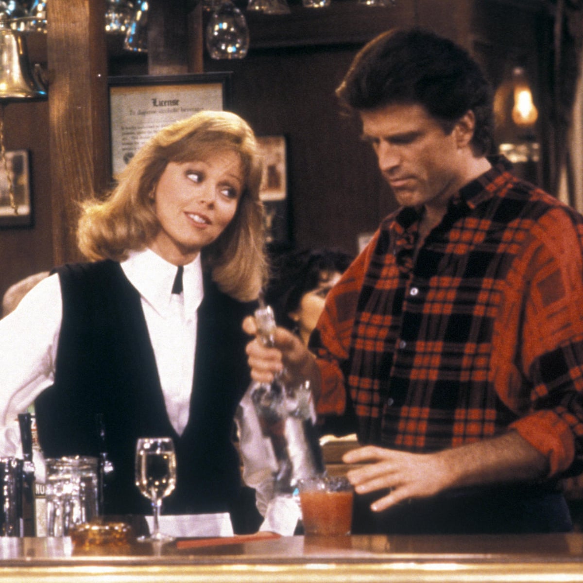 Sam Malone & Diane Chambers, The Original Will-They-Won't-They Couple, Cheers, 1984.jpg