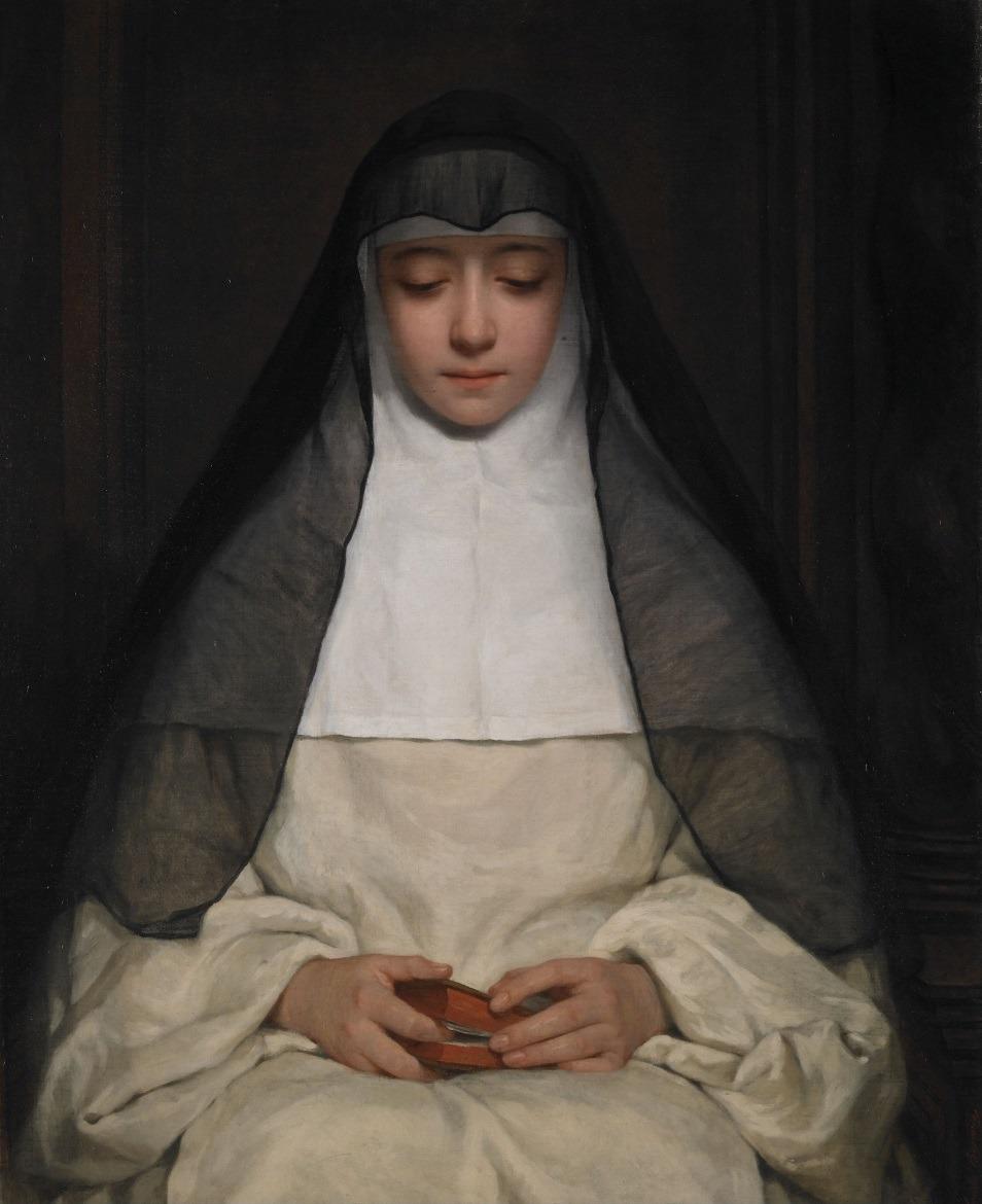 La religieuse, 1859, Sophie de Bouteiller.jpg