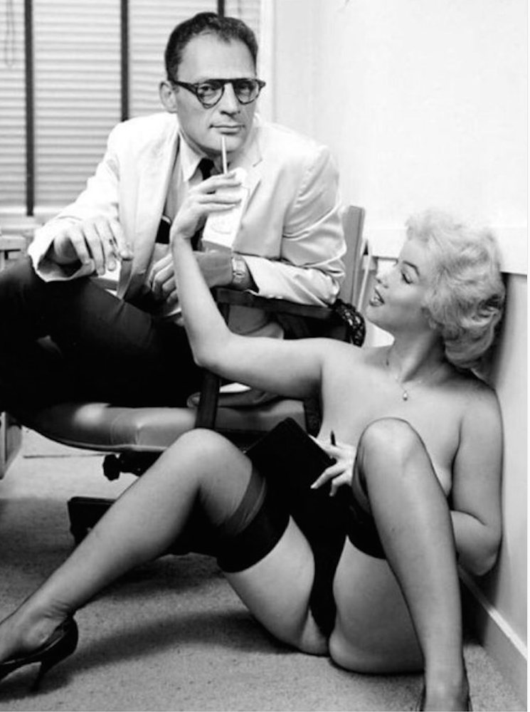 Arthur Miller and Marilyn Monroe 1956.png