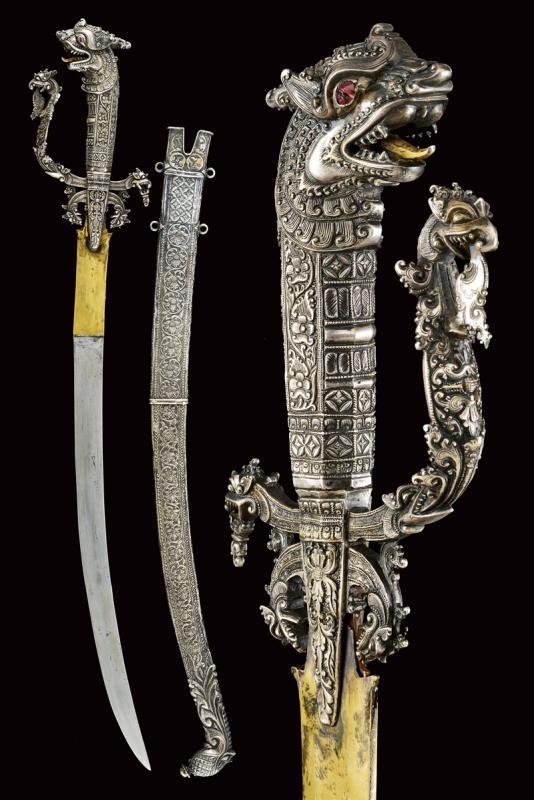 Ceylonese silver mounted kasthane, Sri Lanka, 1800's, from Czerny's International Auction House.jpg