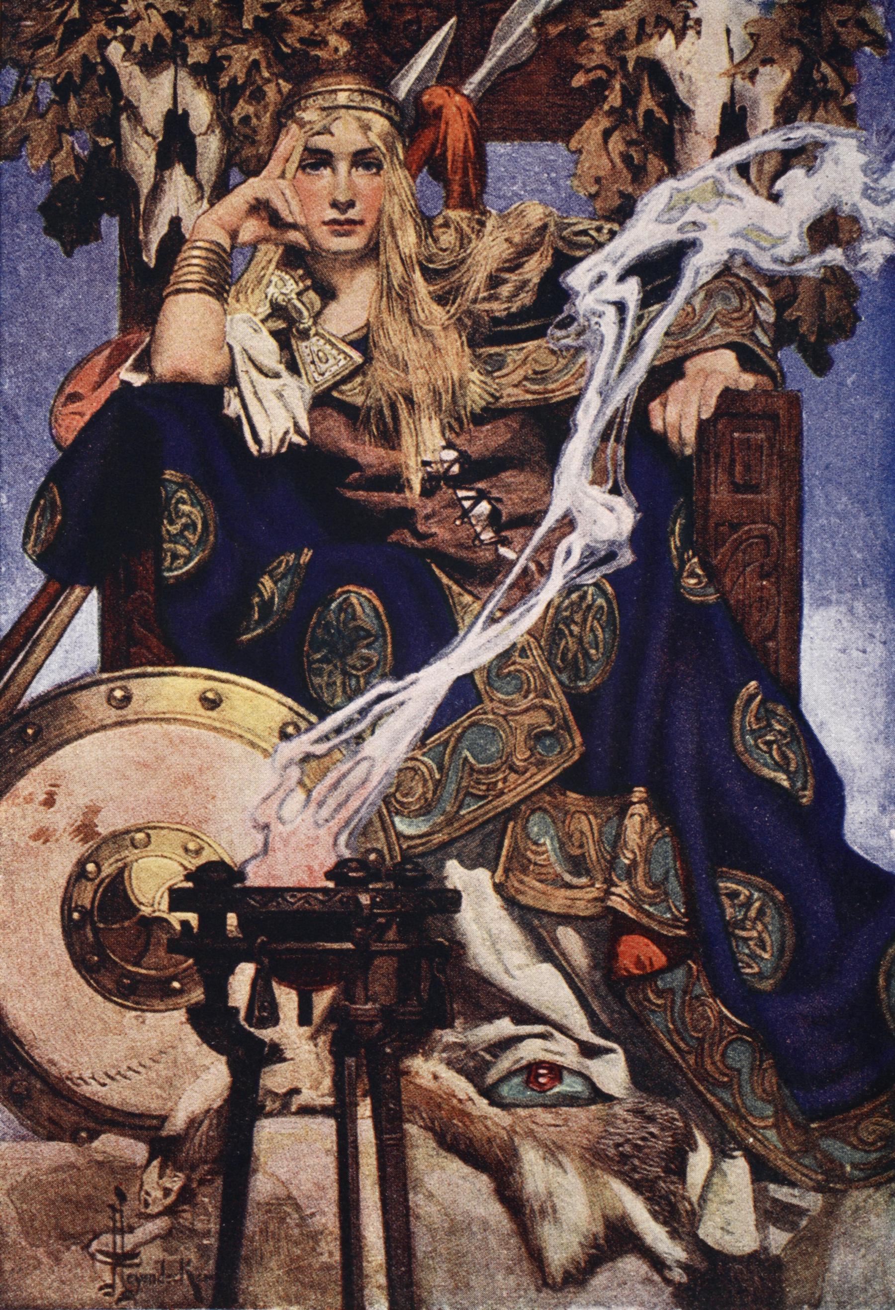 Queen Maeve, J. C. Leyendecker, 1911.jpg