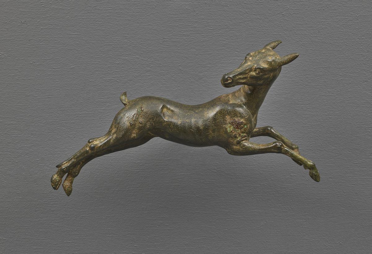 Bronze fawn. Roman, 2nd c AD. Wadsworth Atheneum collection.jpg