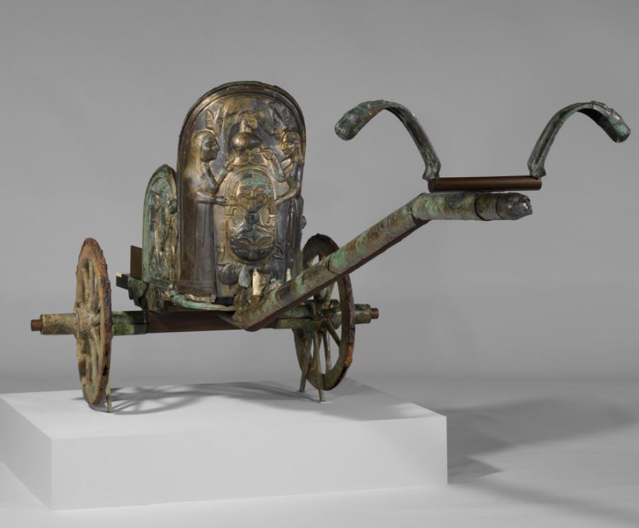 Bronze Chariot with Ivory Inlays - 6th Century BC.jpg