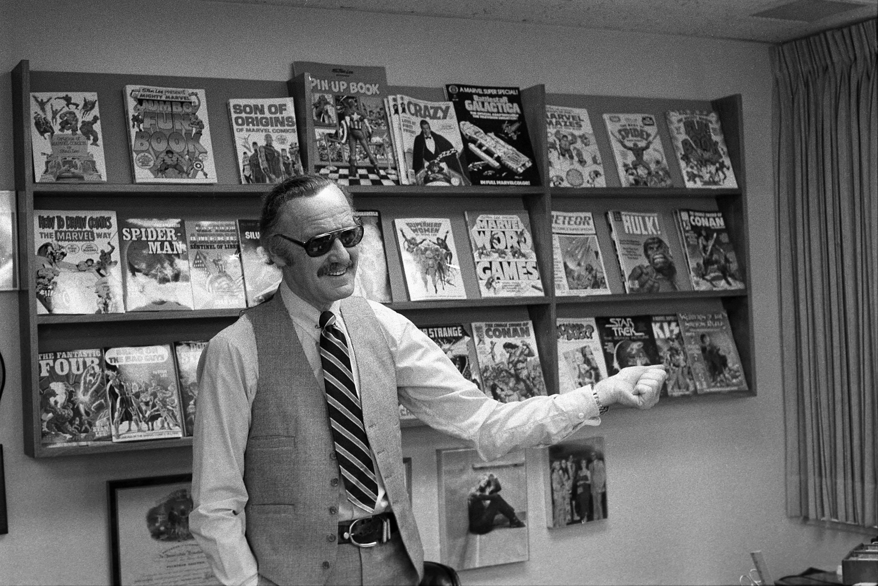 Today the great Stan Lee would have been 100 years old... he was the architect of my childhood and he's a damn national treasure. Picture from the 1960s.jpg