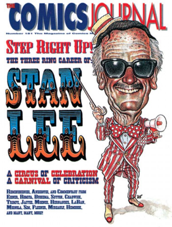 Drew Friedman.Stan cover art for The Comics Journal, early 1990's.jpg