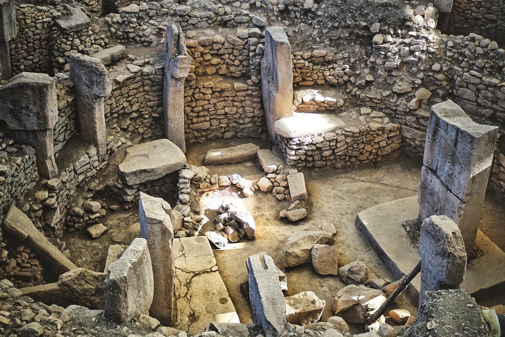 Göbekli Tepe in eastern Turkey, the oldest known megalith in the world at around 11,000 years old, more than twice the age of Stonehenge.jpg