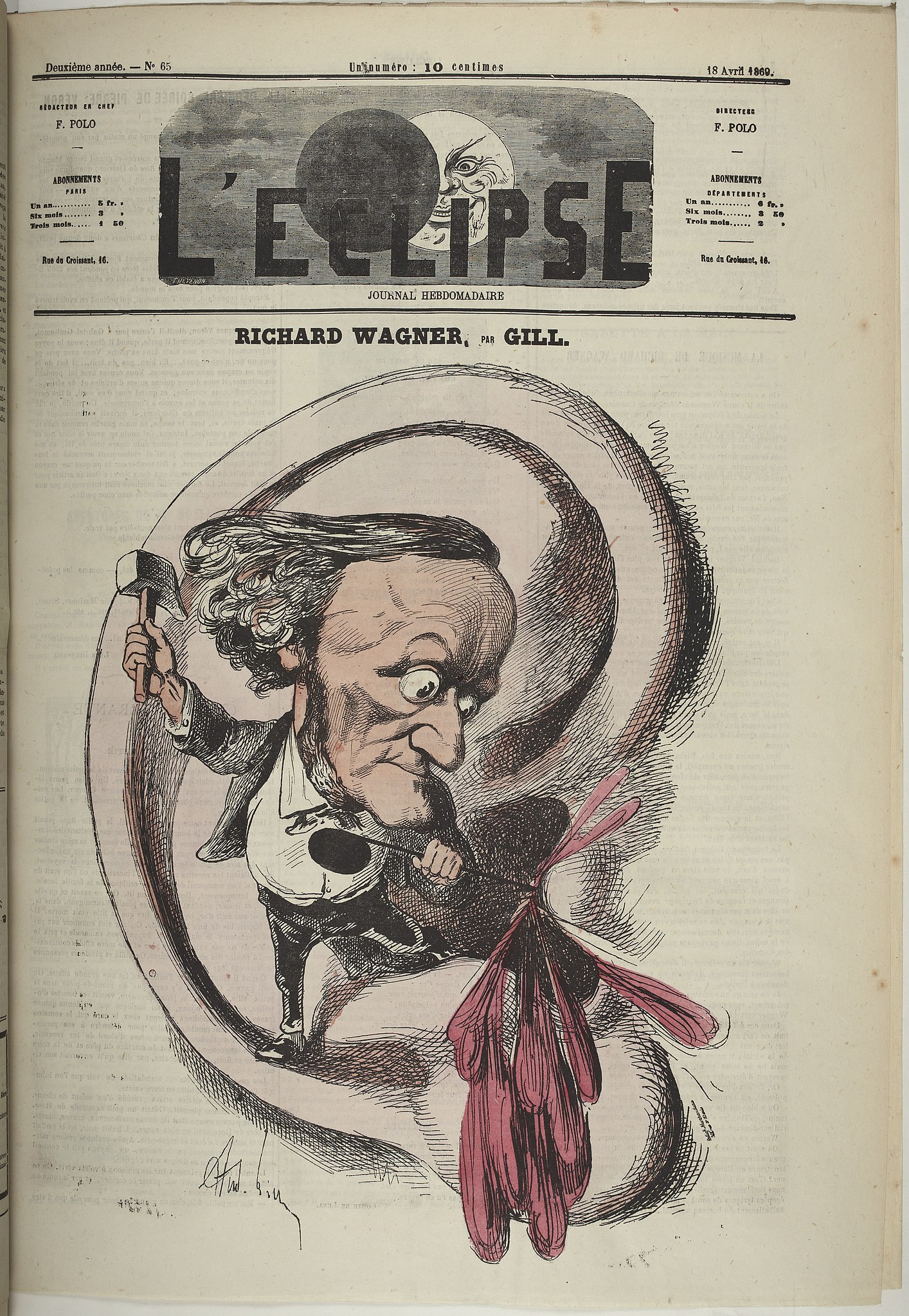 Изорецензия Андре Жилля на музыку Вагнера, 1869.jpg