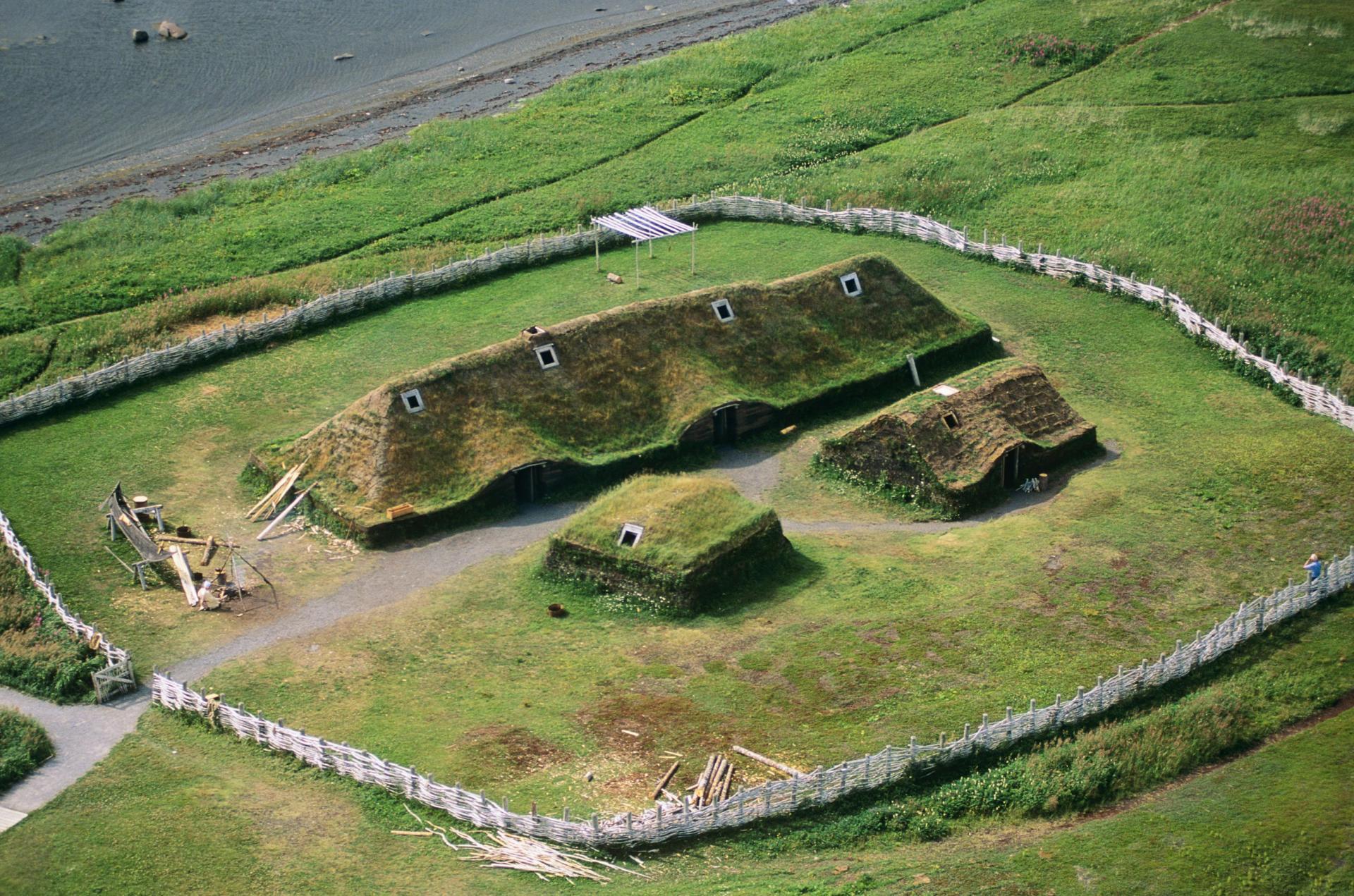 L'anse aux Meadows, the proof that vikings discovered America centuries before Christopher Columbus, Newfoundland (Canada), 1021.jpg