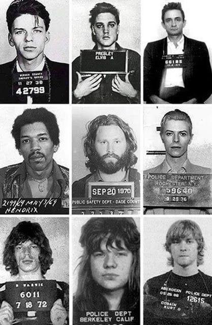 Mugshot of some famous celebrities in the 1960s and 70s.jpg