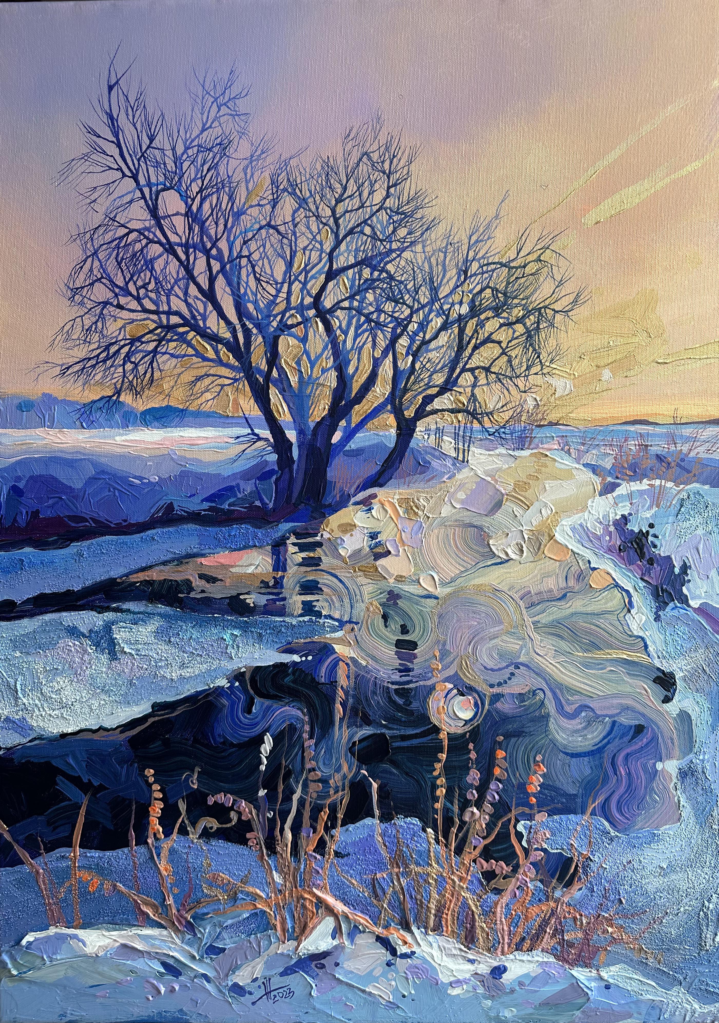 River icing, acrylic, Anastasia Trusova, 2023.jpg