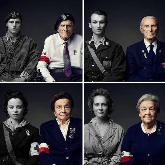 Members of polish resistance, during 2'nd World War and now.jpg