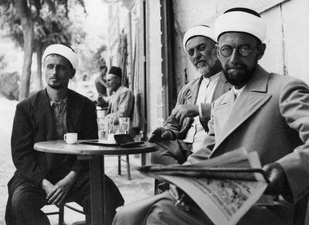 Three Albanian Imams in Sarajevo - 1938.jpg