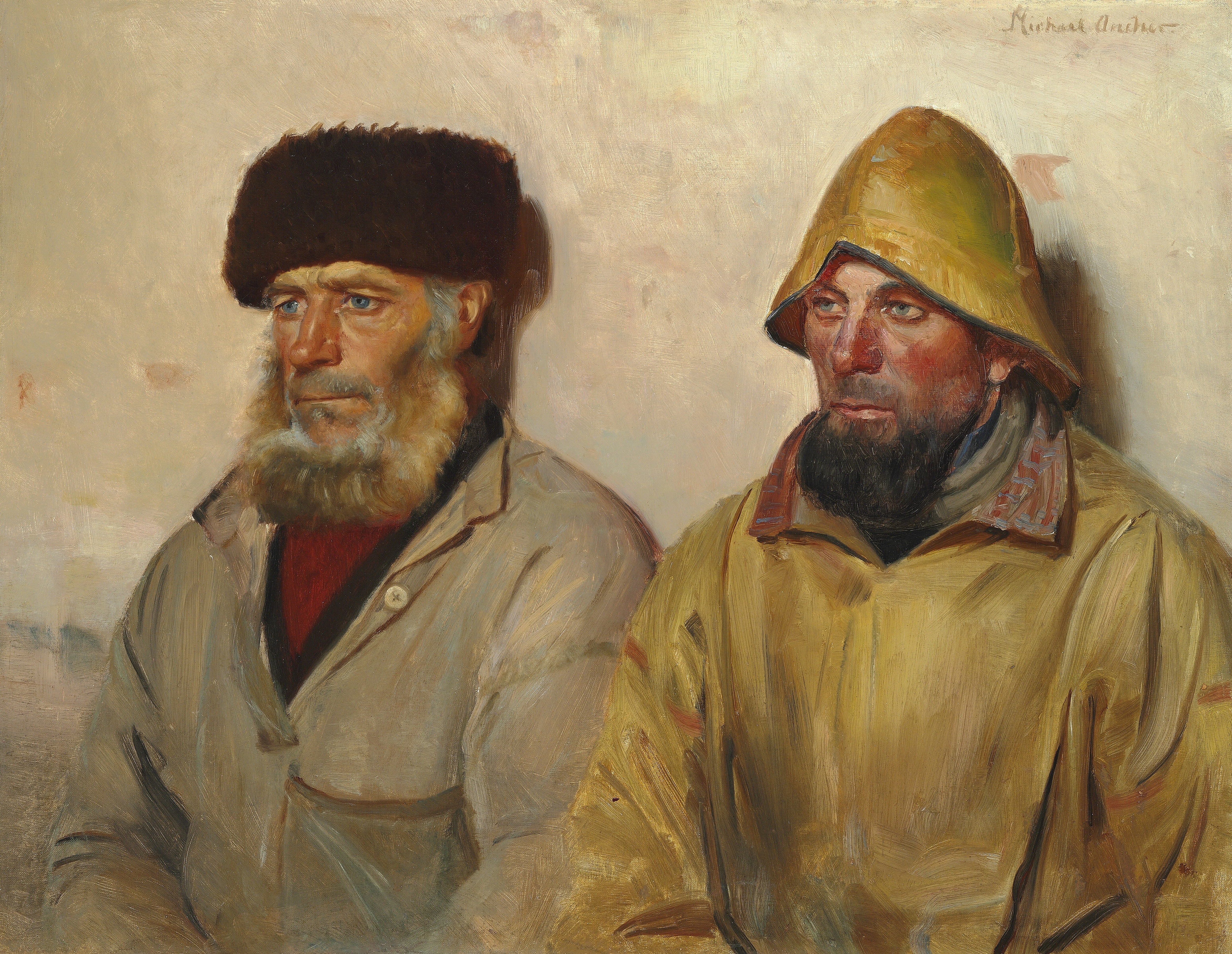 Michael Ancher (1849-1927) - Two Fishermen from Skagen.jpg