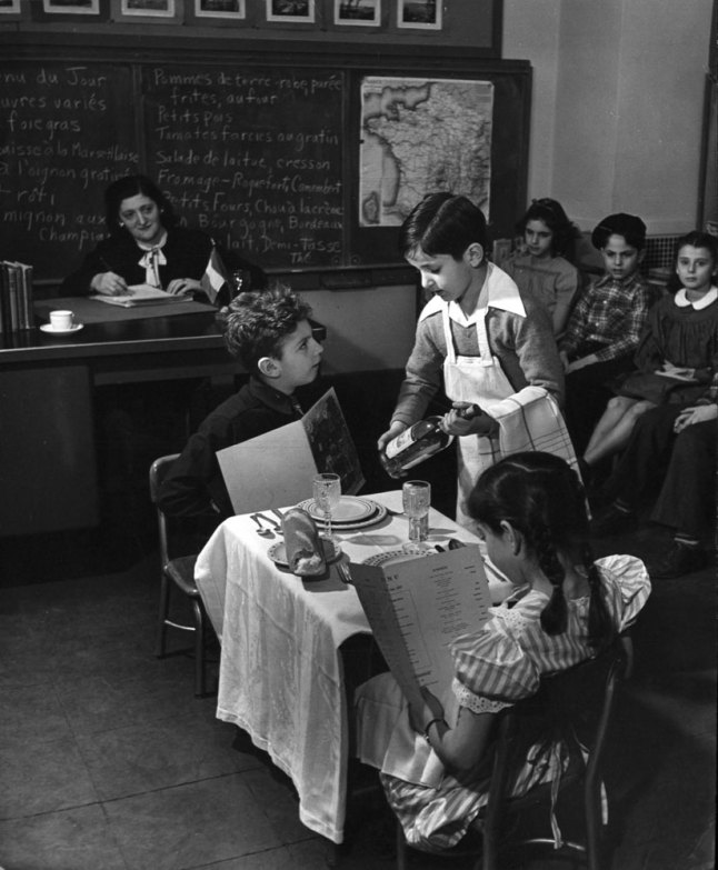 Practical conversation in French by 9-year-olds. Life Magazine (1948).jpg