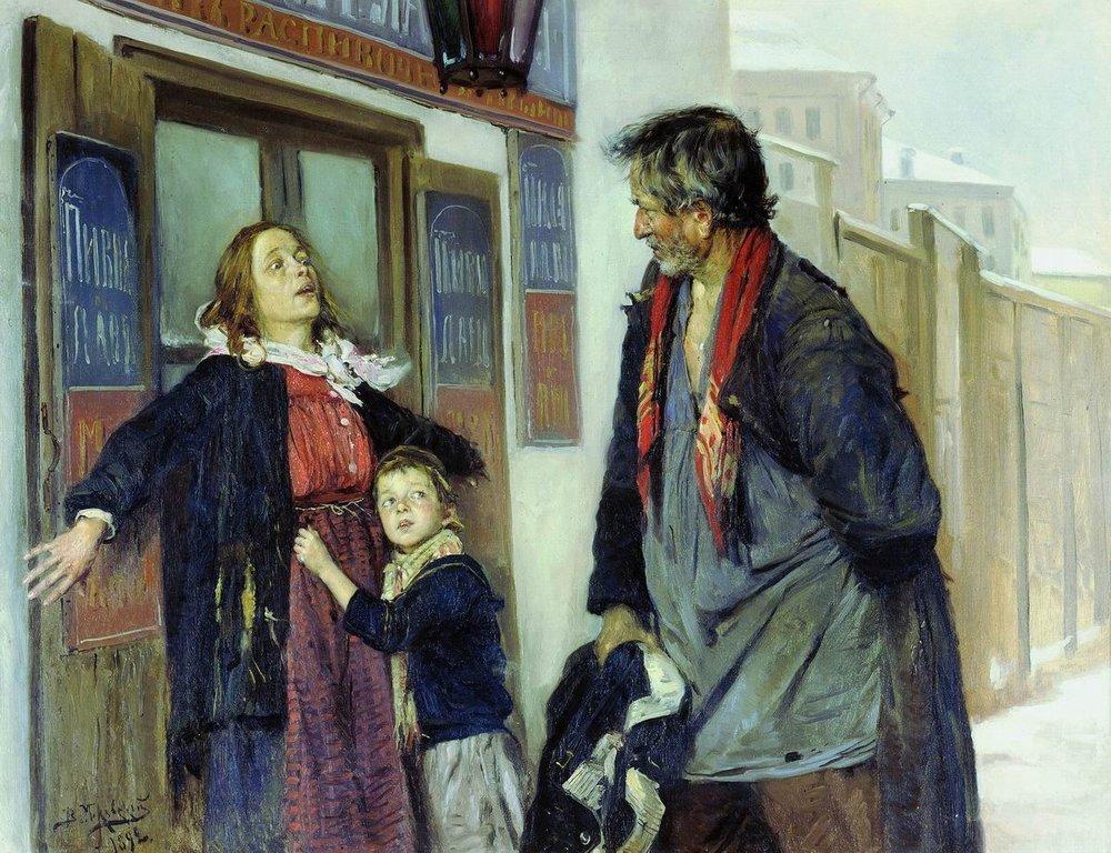 Владимир Маковский. Не пущу!, 1892.jpg