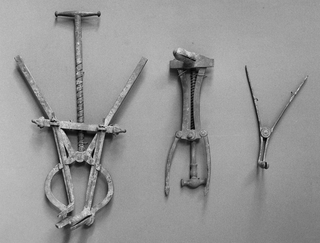 Three types of Roman medical speculums, ca. mid-1st century AD.jpg