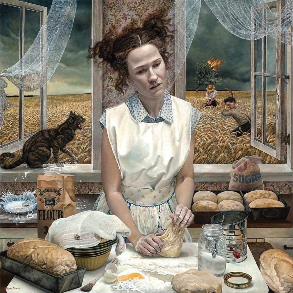 In The Distance by Andrea Kowch, 2015.jpg