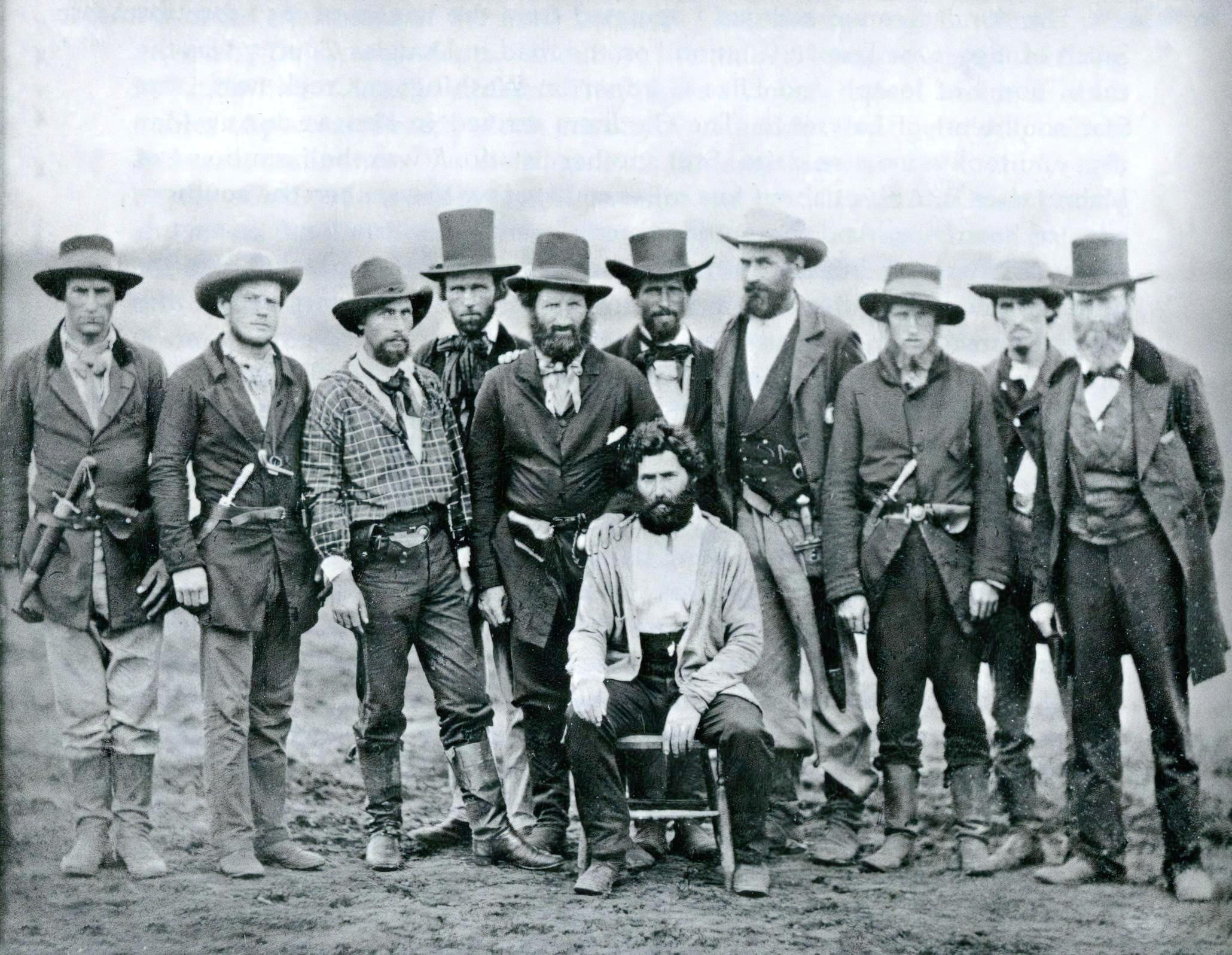 Kansas Territory Free-Staters who freed abolitionist Dr. John Doy from a Missouri jail where he was being held for allegedly abducting slaves, 1859.jpg
