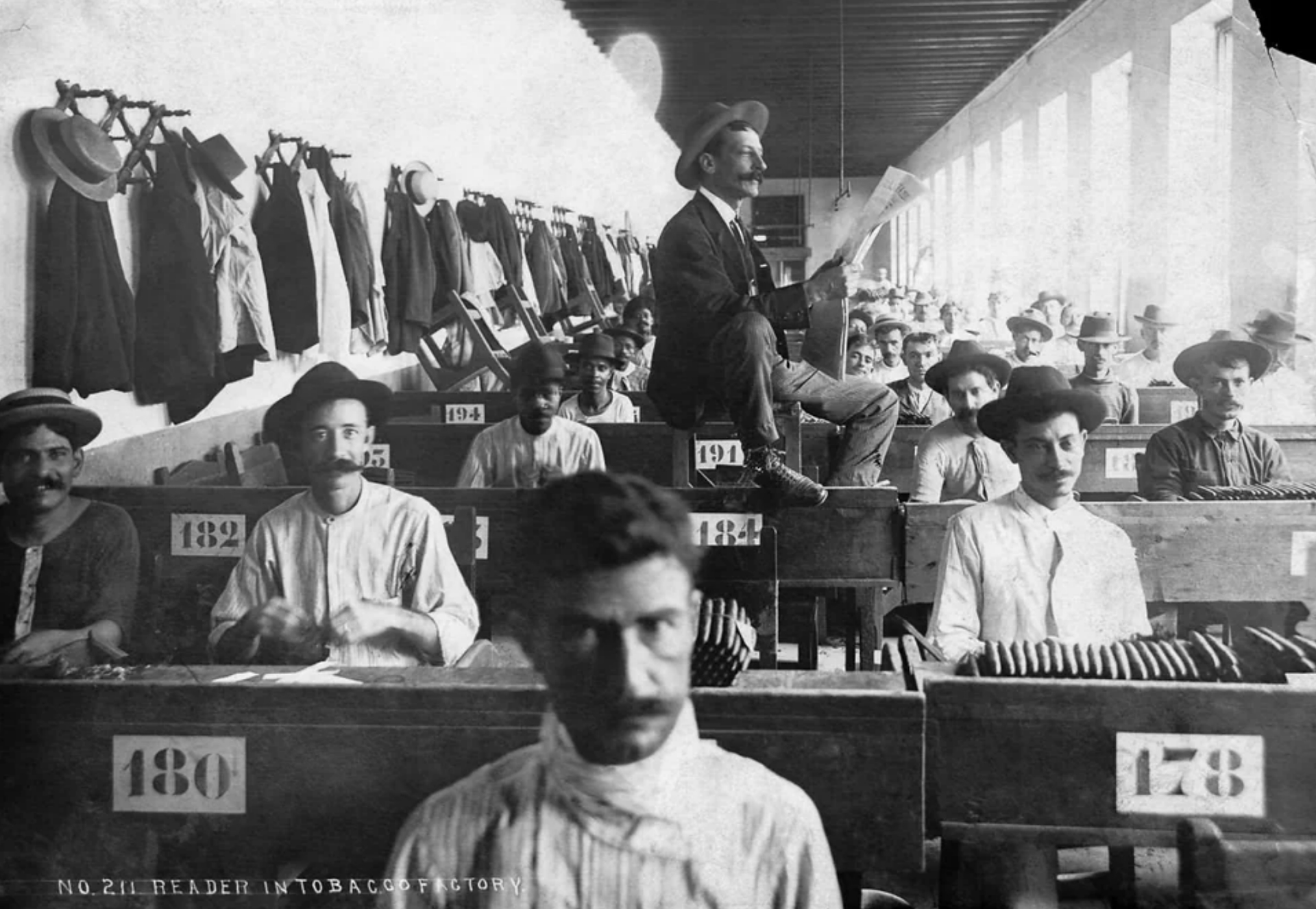Cigar factory lector circa 1900.jpg