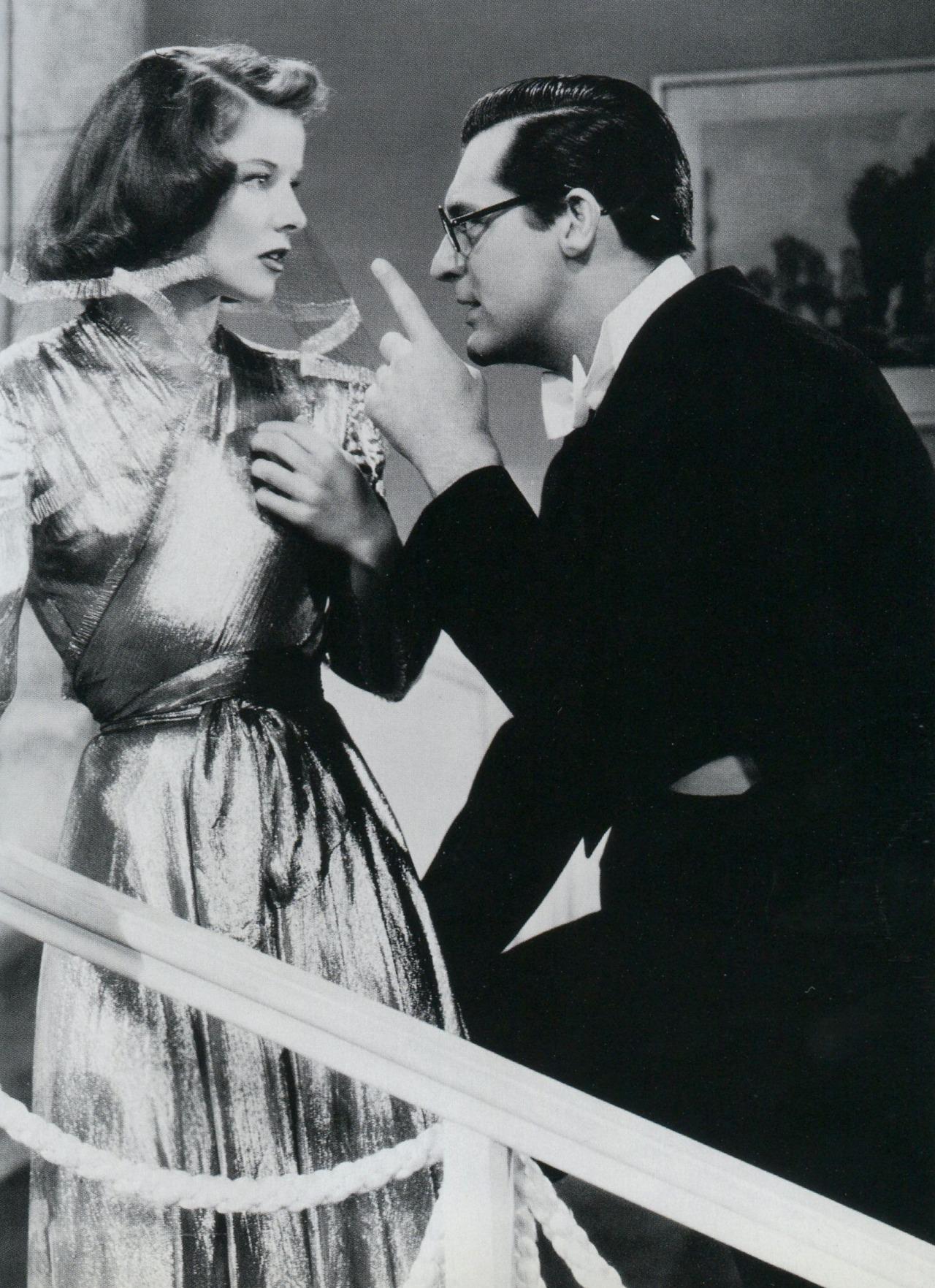 1938 Katherine Hepburn & Cary Grant ('Bringing Up, Baby').jpg